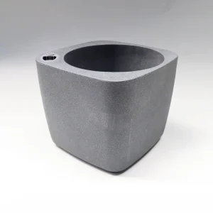 Selbstbewässerndes Pflanzgefäß „podd LOCKWITZ“ in der Farbe Charcoal