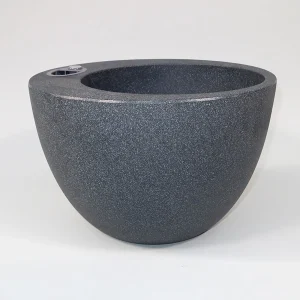 Selbstbewässerndes Pflanzgefäß „podd PROMNITZ“ in der Farbe Charcoal