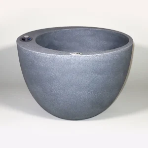 Selbstbewässerndes Pflanzgefäß „podd PROMNITZ“ in der Farbe Zink