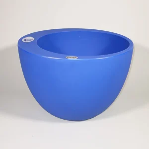 Selbstbewässerndes Pflanzgefäß „podd RÖDER“ in der Farbe Blau
