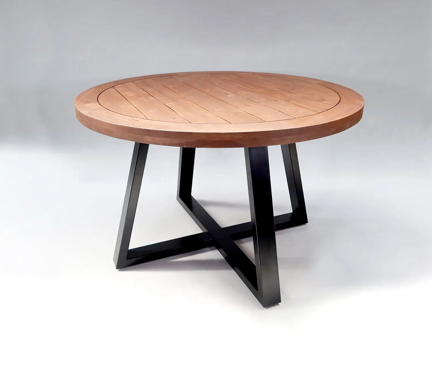 heller Esstisch rund Gompitz