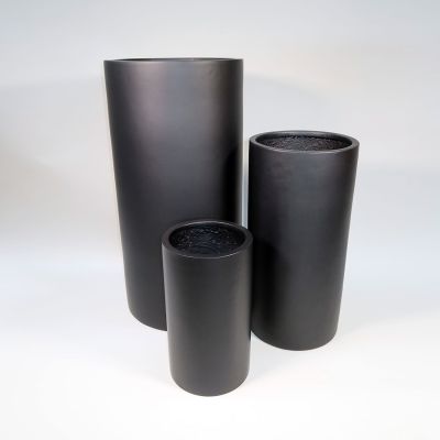 Vasen-Set H010-097-S2 in der Farbe Schwarz